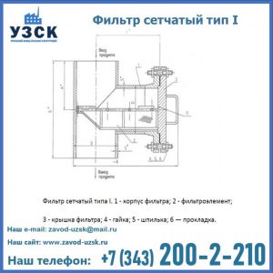Фильтр сетчатый ФС по Т-ММ-11-2003 в Тамбове