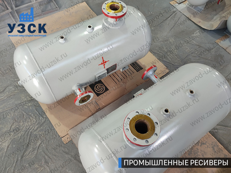 фотография промышленных ресиверовдля газа Тамбов